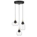LED Pendant<br /><span style="color:#4AB0CE;">Entrega: 17-18 semanas en USA</span><br /><span style="color:#4AB0CE;font-size:60%;">PREGUNTE POR ENTREGA EN PANAMA</span><br />Collection: Arabesque<br />Finish: Coal And Brushed Gold