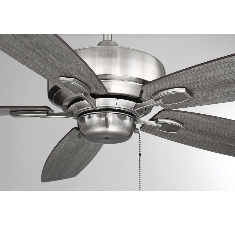 52" Ceiling Fan<br /><span style="color:#4AB0CE;">Entrega: 4-10 dias en USA</span><br /><span style="color:#4AB0CE;font-size:60%;">PREGUNTE POR ENTREGA EN PANAMA</span><br />Collection: Wind Star<br />Finish: Brushed Pewter