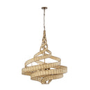 Eight Light Pendant<br /><span style="color:#4AB0CE;">Entrega: 4-10 dias en USA</span><br /><span style="color:#4AB0CE;font-size:60%;">PREGUNTE POR ENTREGA EN PANAMA</span><br />Collection: Flow<br />Finish: Baguette/Natural Rattan