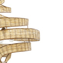 Eight Light Pendant<br /><span style="color:#4AB0CE;">Entrega: 4-10 dias en USA</span><br /><span style="color:#4AB0CE;font-size:60%;">PREGUNTE POR ENTREGA EN PANAMA</span><br />Collection: Flow<br />Finish: Baguette/Natural Rattan