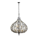 Nine Light Pendant<br /><span style="color:#4AB0CE;">Entrega: 4-10 dias en USA</span><br /><span style="color:#4AB0CE;font-size:60%;">PREGUNTE POR ENTREGA EN PANAMA</span><br />Collection: Bask<br />Finish: Matte Black/French Gold