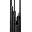 Six Light Floor Lamp<br /><span style="color:#4AB0CE;">Entrega: 3-4 semanas en USA</span><br /><span style="color:#4AB0CE;font-size:60%;">PREGUNTE POR ENTREGA EN PANAMA</span><br />Collection: Matrix<br />Finish: Matte Black/French Gold