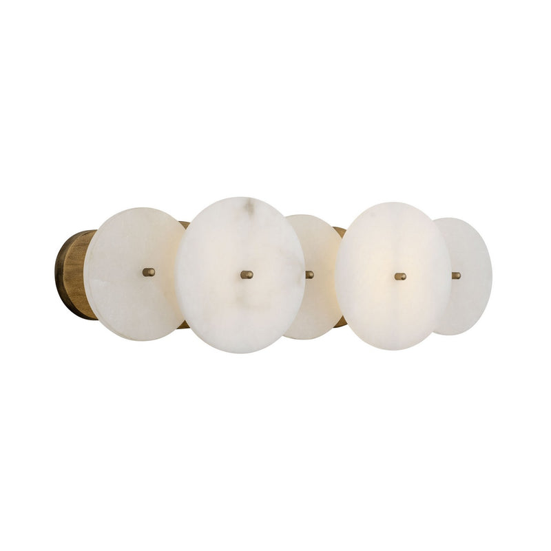 Two Light Bath<br /><span style="color:#4AB0CE;">Entrega: 3-4 semanas en USA</span><br /><span style="color:#4AB0CE;font-size:60%;">PREGUNTE POR ENTREGA EN PANAMA</span><br />Collection: Cosmos<br />Finish: Havana Gold