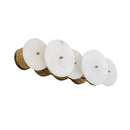 Two Light Bath<br /><span style="color:#4AB0CE;">Entrega: 3-4 semanas en USA</span><br /><span style="color:#4AB0CE;font-size:60%;">PREGUNTE POR ENTREGA EN PANAMA</span><br />Collection: Cosmos<br />Finish: Havana Gold