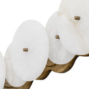 Three Light Bath<br /><span style="color:#4AB0CE;">Entrega: 3-4 semanas en USA</span><br /><span style="color:#4AB0CE;font-size:60%;">PREGUNTE POR ENTREGA EN PANAMA</span><br />Collection: Cosmos<br />Finish: Havana Gold