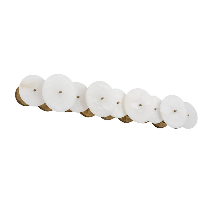Four Light Bath<br /><span style="color:#4AB0CE;">Entrega: 7-8 semanas en USA</span><br /><span style="color:#4AB0CE;font-size:60%;">PREGUNTE POR ENTREGA EN PANAMA</span><br />Collection: Cosmos<br />Finish: Havana Gold
