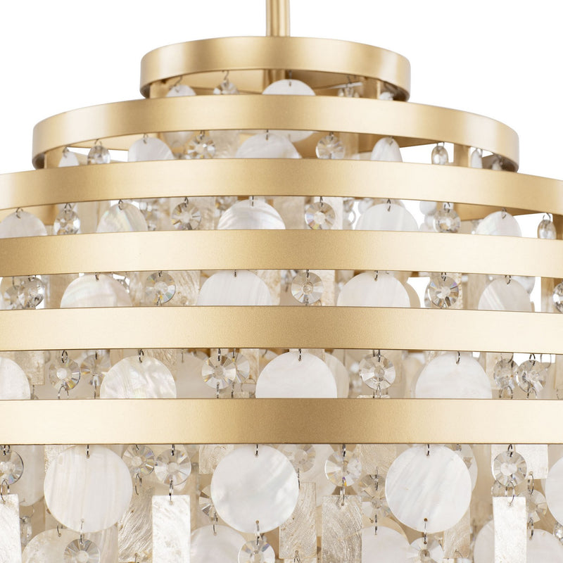 Varaluz - 377C16FG - 16 Light Chandelier - Kalani - French Gold