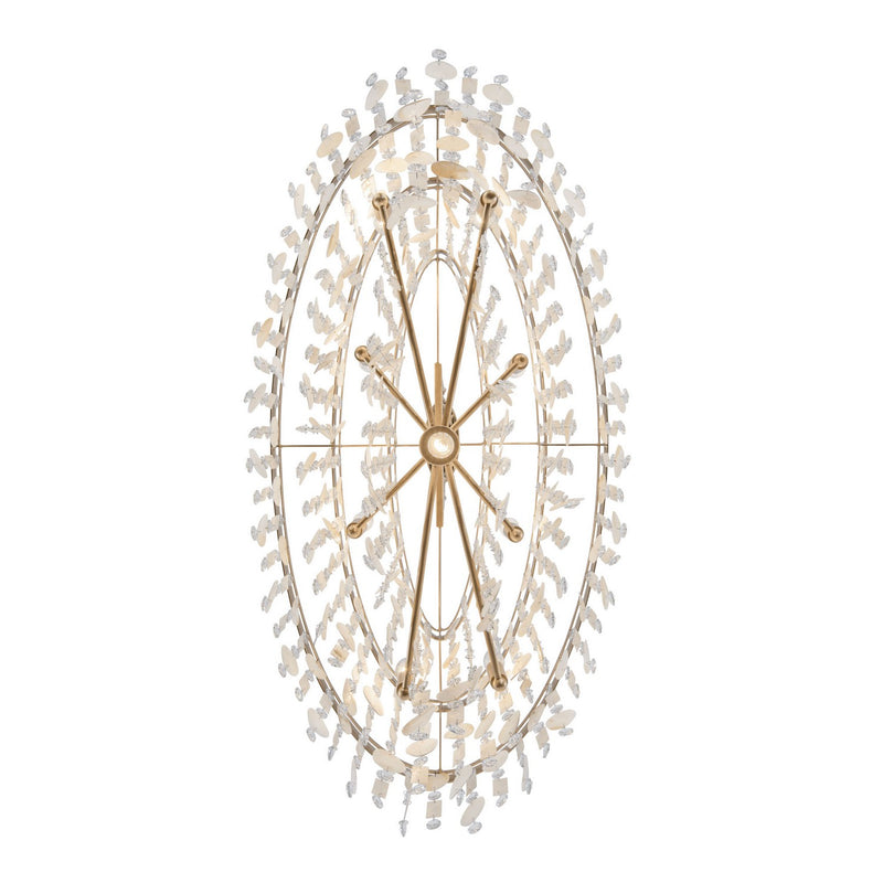 Nine Light Linear Pendant<br /><span style="color:#4AB0CE;">Entrega: 4-10 dias en USA</span><br /><span style="color:#4AB0CE;font-size:60%;">PREGUNTE POR ENTREGA EN PANAMA</span><br />Collection: Kalani<br />Finish: French Gold