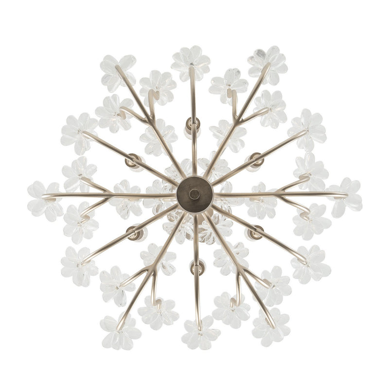 Six Light Chandelier<br /><span style="color:#4AB0CE;">Entrega: 4-10 dias en USA</span><br /><span style="color:#4AB0CE;font-size:60%;">PREGUNTE POR ENTREGA EN PANAMA</span><br />Collection: Wildflower<br />Finish: Gold Dust/Artifact