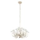 Six Light Chandelier<br /><span style="color:#4AB0CE;">Entrega: 4-10 dias en USA</span><br /><span style="color:#4AB0CE;font-size:60%;">PREGUNTE POR ENTREGA EN PANAMA</span><br />Collection: Wildflower<br />Finish: Gold Dust/Artifact