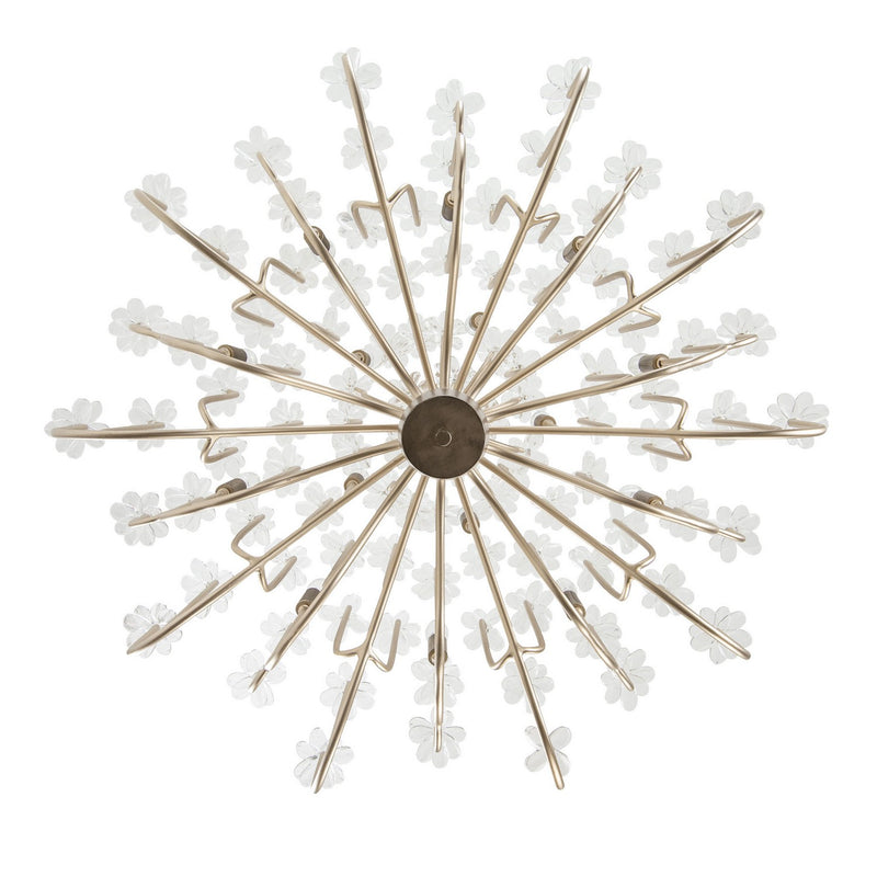 15 Light Chandelier<br /><span style="color:#4AB0CE;">Entrega: 4-10 dias en USA</span><br /><span style="color:#4AB0CE;font-size:60%;">PREGUNTE POR ENTREGA EN PANAMA</span><br />Collection: Wildflower<br />Finish: Gold Dust/Artifact