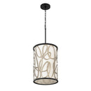 Six Light Foyer Pendant<br /><span style="color:#4AB0CE;">Entrega: 4-10 dias en USA</span><br /><span style="color:#4AB0CE;font-size:60%;">PREGUNTE POR ENTREGA EN PANAMA</span><br />Collection: Scribble<br />Finish: Matte Black/Artifact
