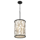 Six Light Foyer Pendant<br /><span style="color:#4AB0CE;">Entrega: 4-10 dias en USA</span><br /><span style="color:#4AB0CE;font-size:60%;">PREGUNTE POR ENTREGA EN PANAMA</span><br />Collection: Scribble<br />Finish: Matte Black/Artifact