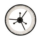 Three Light Pendant<br /><span style="color:#4AB0CE;">Entrega: 4-10 dias en USA</span><br /><span style="color:#4AB0CE;font-size:60%;">PREGUNTE POR ENTREGA EN PANAMA</span><br />Collection: Scribble<br />Finish: Matte Black/Artifact