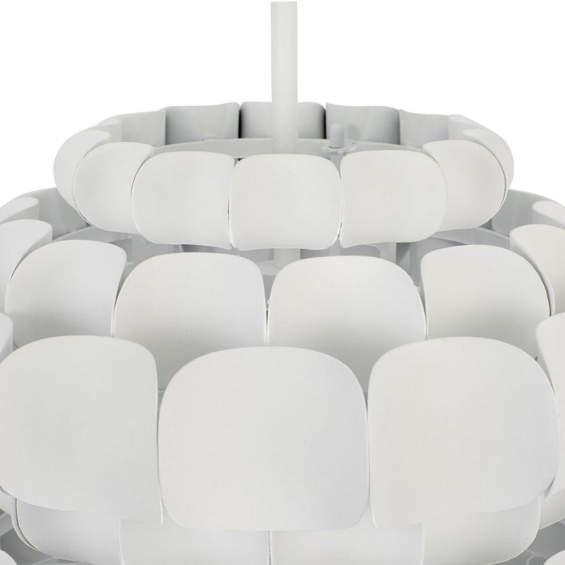 Varaluz - 382P01MW - One Light Pendant - Swoon - Matte White