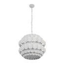 Six Light Pendant<br /><span style="color:#4AB0CE;">Entrega: 4-10 dias en USA</span><br /><span style="color:#4AB0CE;font-size:60%;">PREGUNTE POR ENTREGA EN PANAMA</span><br />Collection: Swoon<br />Finish: Matte White