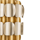 Varaluz - 382W01AGGD - One Light Wall Sconce - Swoon - Antique Gold/Gold Dust