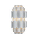 Two Light Wall Sconce<br /><span style="color:#4AB0CE;">Entrega: 4-10 dias en USA</span><br /><span style="color:#4AB0CE;font-size:60%;">PREGUNTE POR ENTREGA EN PANAMA</span><br />Collection: Swoon<br />Finish: Matte White