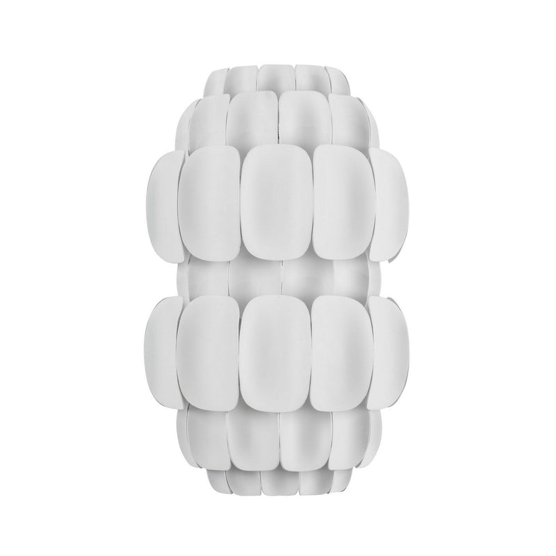 Two Light Wall Sconce<br /><span style="color:#4AB0CE;">Entrega: 4-10 dias en USA</span><br /><span style="color:#4AB0CE;font-size:60%;">PREGUNTE POR ENTREGA EN PANAMA</span><br />Collection: Swoon<br />Finish: Matte White