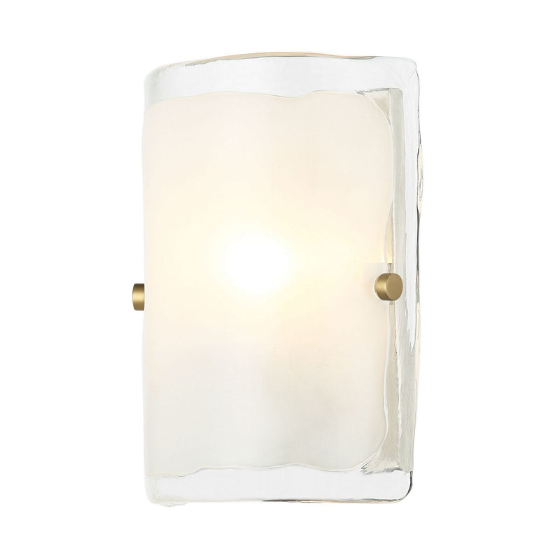 One Light Wall Sconce<br /><span style="color:#4AB0CE;">Entrega: 4-10 dias en USA</span><br /><span style="color:#4AB0CE;font-size:60%;">PREGUNTE POR ENTREGA EN PANAMA</span><br />Collection: Fairchild<br />Finish: Black/Polished Nickel/Satin Brass