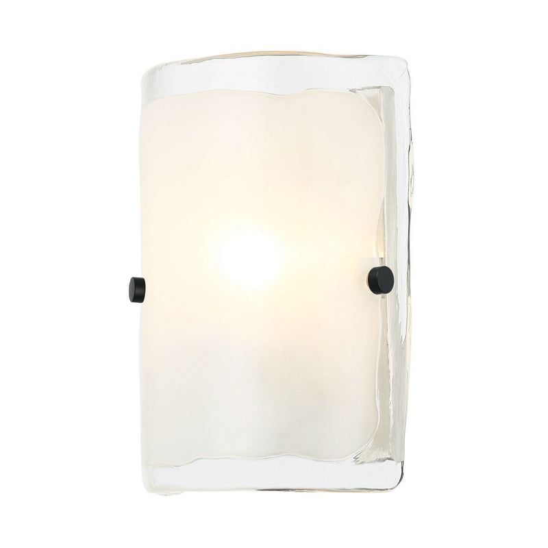 One Light Wall Sconce<br /><span style="color:#4AB0CE;">Entrega: 4-10 dias en USA</span><br /><span style="color:#4AB0CE;font-size:60%;">PREGUNTE POR ENTREGA EN PANAMA</span><br />Collection: Fairchild<br />Finish: Black/Polished Nickel/Satin Brass