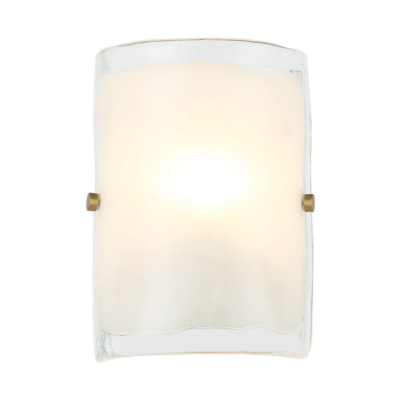 One Light Wall Sconce<br /><span style="color:#4AB0CE;">Entrega: 4-10 dias en USA</span><br /><span style="color:#4AB0CE;font-size:60%;">PREGUNTE POR ENTREGA EN PANAMA</span><br />Collection: Fairchild<br />Finish: Black/Polished Nickel/Satin Brass