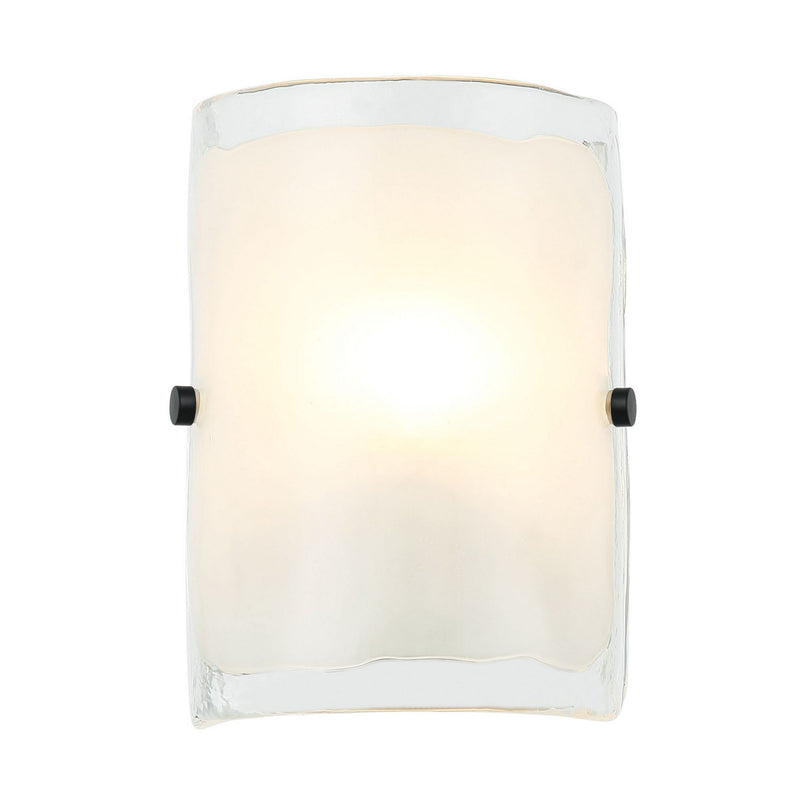 One Light Wall Sconce<br /><span style="color:#4AB0CE;">Entrega: 4-10 dias en USA</span><br /><span style="color:#4AB0CE;font-size:60%;">PREGUNTE POR ENTREGA EN PANAMA</span><br />Collection: Fairchild<br />Finish: Black/Polished Nickel/Satin Brass