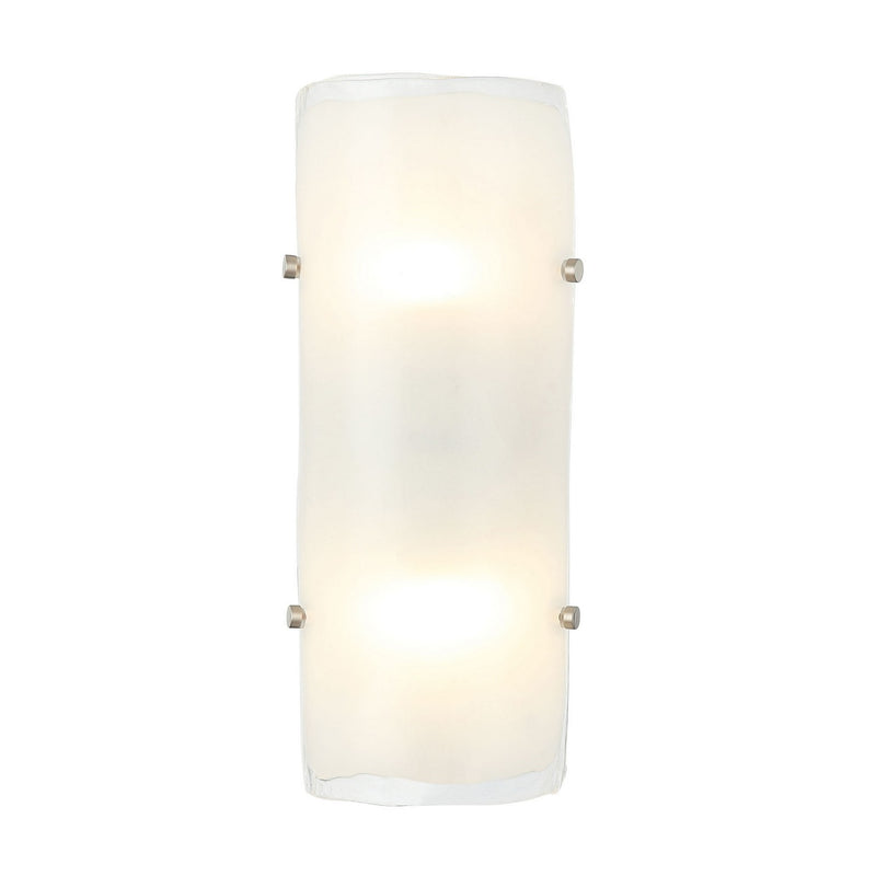 Two Light Wall Sconce<br /><span style="color:#4AB0CE;">Entrega: 4-10 dias en USA</span><br /><span style="color:#4AB0CE;font-size:60%;">PREGUNTE POR ENTREGA EN PANAMA</span><br />Collection: Fairchild<br />Finish: Black/Polished Nickel/Satin Brass