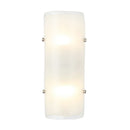 Two Light Wall Sconce<br /><span style="color:#4AB0CE;">Entrega: 4-10 dias en USA</span><br /><span style="color:#4AB0CE;font-size:60%;">PREGUNTE POR ENTREGA EN PANAMA</span><br />Collection: Fairchild<br />Finish: Black/Polished Nickel/Satin Brass