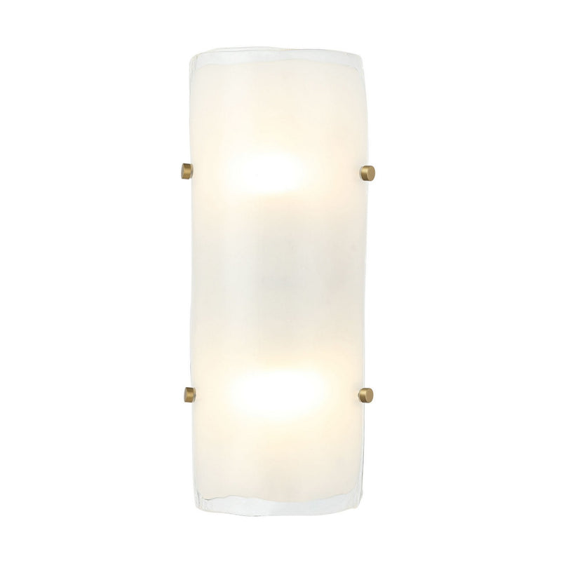 Two Light Wall Sconce<br /><span style="color:#4AB0CE;">Entrega: 4-10 dias en USA</span><br /><span style="color:#4AB0CE;font-size:60%;">PREGUNTE POR ENTREGA EN PANAMA</span><br />Collection: Fairchild<br />Finish: Black/Polished Nickel/Satin Brass