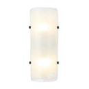 Two Light Wall Sconce<br /><span style="color:#4AB0CE;">Entrega: 4-10 dias en USA</span><br /><span style="color:#4AB0CE;font-size:60%;">PREGUNTE POR ENTREGA EN PANAMA</span><br />Collection: Fairchild<br />Finish: Black/Polished Nickel/Satin Brass