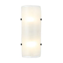 Two Light Wall Sconce<br /><span style="color:#4AB0CE;">Entrega: 4-10 dias en USA</span><br /><span style="color:#4AB0CE;font-size:60%;">PREGUNTE POR ENTREGA EN PANAMA</span><br />Collection: Fairchild<br />Finish: Black/Polished Nickel/Satin Brass