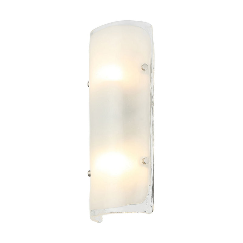 Two Light Wall Sconce<br /><span style="color:#4AB0CE;">Entrega: 4-10 dias en USA</span><br /><span style="color:#4AB0CE;font-size:60%;">PREGUNTE POR ENTREGA EN PANAMA</span><br />Collection: Fairchild<br />Finish: Black/Polished Nickel/Satin Brass