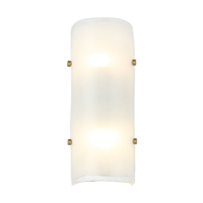 Two Light Wall Sconce<br /><span style="color:#4AB0CE;">Entrega: 4-10 dias en USA</span><br /><span style="color:#4AB0CE;font-size:60%;">PREGUNTE POR ENTREGA EN PANAMA</span><br />Collection: Fairchild<br />Finish: Black/Polished Nickel/Satin Brass