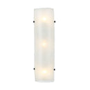 Three Light Wall Sconce<br /><span style="color:#4AB0CE;">Entrega: 4-10 dias en USA</span><br /><span style="color:#4AB0CE;font-size:60%;">PREGUNTE POR ENTREGA EN PANAMA</span><br />Collection: Fairchild<br />Finish: Black/Polished Nickel/Satin Brass
