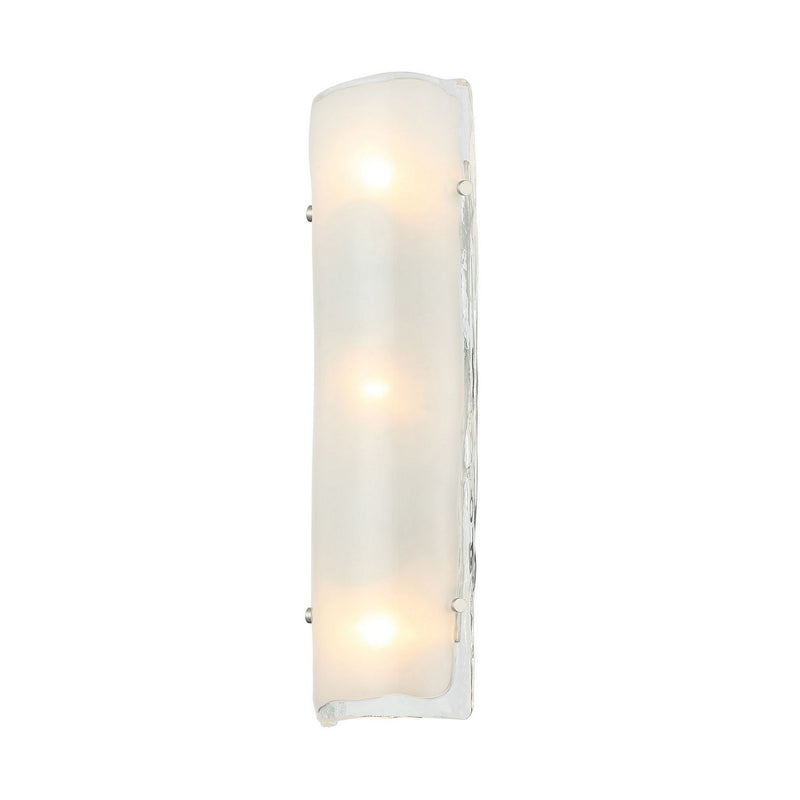 Three Light Wall Sconce<br /><span style="color:#4AB0CE;">Entrega: 4-10 dias en USA</span><br /><span style="color:#4AB0CE;font-size:60%;">PREGUNTE POR ENTREGA EN PANAMA</span><br />Collection: Fairchild<br />Finish: Black/Polished Nickel/Satin Brass