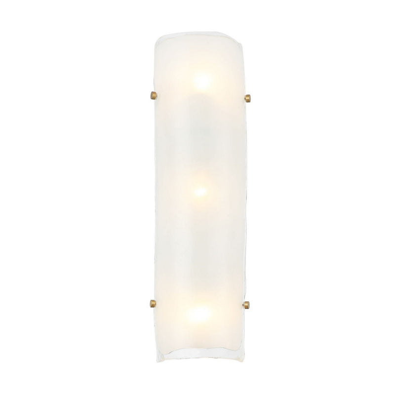 Three Light Wall Sconce<br /><span style="color:#4AB0CE;">Entrega: 4-10 dias en USA</span><br /><span style="color:#4AB0CE;font-size:60%;">PREGUNTE POR ENTREGA EN PANAMA</span><br />Collection: Fairchild<br />Finish: Black/Polished Nickel/Satin Brass