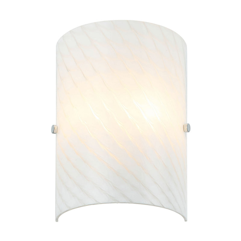 Two Light Wall Sconce<br /><span style="color:#4AB0CE;">Entrega: 4-10 dias en USA</span><br /><span style="color:#4AB0CE;font-size:60%;">PREGUNTE POR ENTREGA EN PANAMA</span><br />Collection: Swirled<br />Finish: Chrome