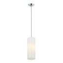 Varaluz - AC1691 - One Light Mini Pendant - Swirled - Chrome