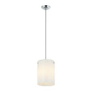 Varaluz - AC1692 - One Light Pendant - Swirled - Chrome