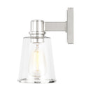 One Light Bath Vanity<br /><span style="color:#4AB0CE;">Entrega: 4-10 dias en USA</span><br /><span style="color:#4AB0CE;font-size:60%;">PREGUNTE POR ENTREGA EN PANAMA</span><br />Collection: Alessa<br />Finish: Polished Nickel