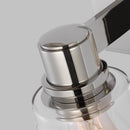 One Light Bath Vanity<br /><span style="color:#4AB0CE;">Entrega: 4-10 dias en USA</span><br /><span style="color:#4AB0CE;font-size:60%;">PREGUNTE POR ENTREGA EN PANAMA</span><br />Collection: Alessa<br />Finish: Polished Nickel