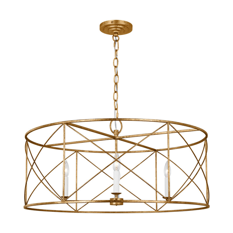 Four Light Chandelier<br /><span style="color:#4AB0CE;">Entrega: 4-10 dias en USA</span><br /><span style="color:#4AB0CE;font-size:60%;">PREGUNTE POR ENTREGA EN PANAMA</span><br />Collection: Beatrix<br />Finish: Antique Gild