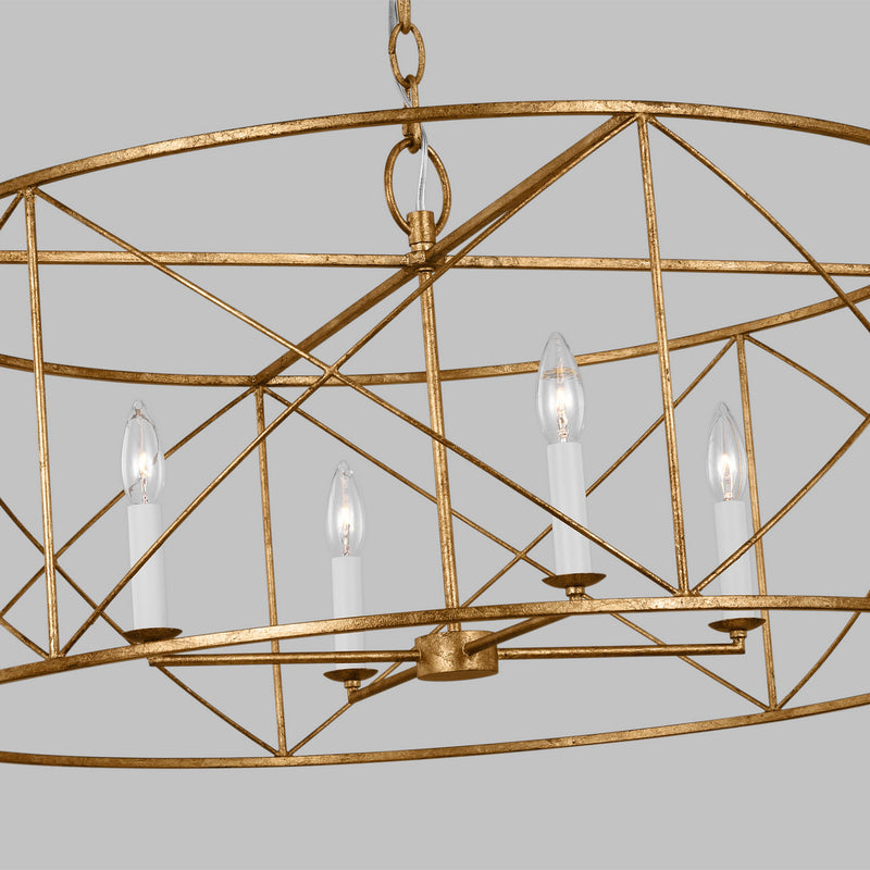 Four Light Chandelier<br /><span style="color:#4AB0CE;">Entrega: 4-10 dias en USA</span><br /><span style="color:#4AB0CE;font-size:60%;">PREGUNTE POR ENTREGA EN PANAMA</span><br />Collection: Beatrix<br />Finish: Antique Gild