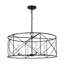 Four Light Chandelier<br /><span style="color:#4AB0CE;">Entrega: 4-10 dias en USA</span><br /><span style="color:#4AB0CE;font-size:60%;">PREGUNTE POR ENTREGA EN PANAMA</span><br />Collection: Beatrix<br />Finish: Aged Iron