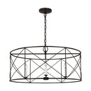 Four Light Chandelier<br /><span style="color:#4AB0CE;">Entrega: 4-10 dias en USA</span><br /><span style="color:#4AB0CE;font-size:60%;">PREGUNTE POR ENTREGA EN PANAMA</span><br />Collection: Beatrix<br />Finish: Aged Iron