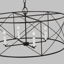 Visual Comfort Studio - CC1624AI - Four Light Chandelier - Beatrix - Aged Iron