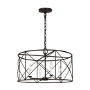 Four Light Chandelier<br /><span style="color:#4AB0CE;">Entrega: 4-10 dias en USA</span><br /><span style="color:#4AB0CE;font-size:60%;">PREGUNTE POR ENTREGA EN PANAMA</span><br />Collection: Beatrix<br />Finish: Aged Iron