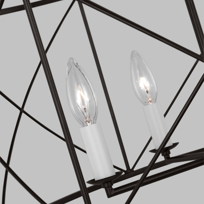 Four Light Chandelier<br /><span style="color:#4AB0CE;">Entrega: 4-10 dias en USA</span><br /><span style="color:#4AB0CE;font-size:60%;">PREGUNTE POR ENTREGA EN PANAMA</span><br />Collection: Beatrix<br />Finish: Aged Iron