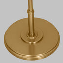 One Light Floor Lamp<br /><span style="color:#4AB0CE;">Entrega: 4-10 dias en USA</span><br /><span style="color:#4AB0CE;font-size:60%;">PREGUNTE POR ENTREGA EN PANAMA</span><br />Collection: Belmont<br />Finish: Burnished Brass